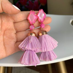 Kendra Scott Purple Denise Earrings